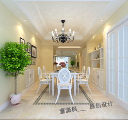 田園風格一居室裝修效果圖64平米11萬田園風格一居室裝修案例大全 青島裝修設計 青島房天下家居裝修網