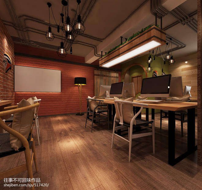 香奢甜貝。定制婚禮工作室-裝修設(shè)計效果圖-往事不可回味設(shè)計師作品-設(shè)計本