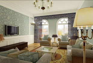 110平米歐美風(fēng)情三居室 K2海棠灣優(yōu)雅裝修設(shè)計(jì)賞析